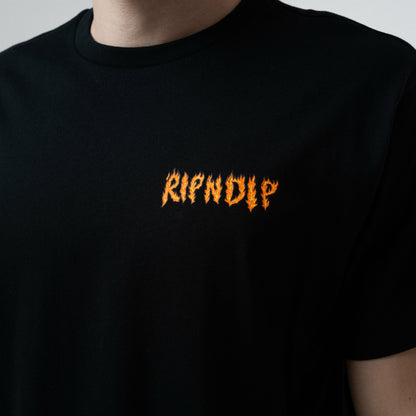Burn Tee (Black) - Ripndip