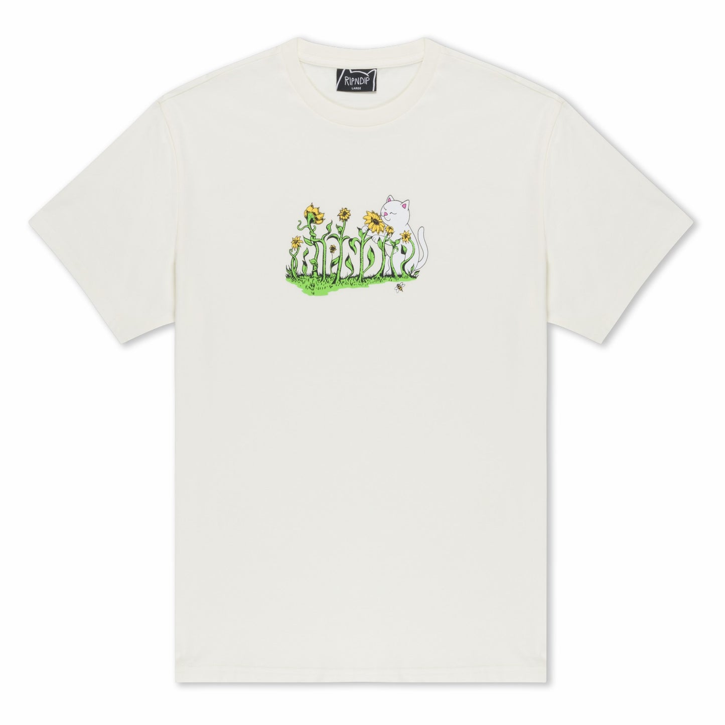Flower Boy Tee (Bone) - Ripndip