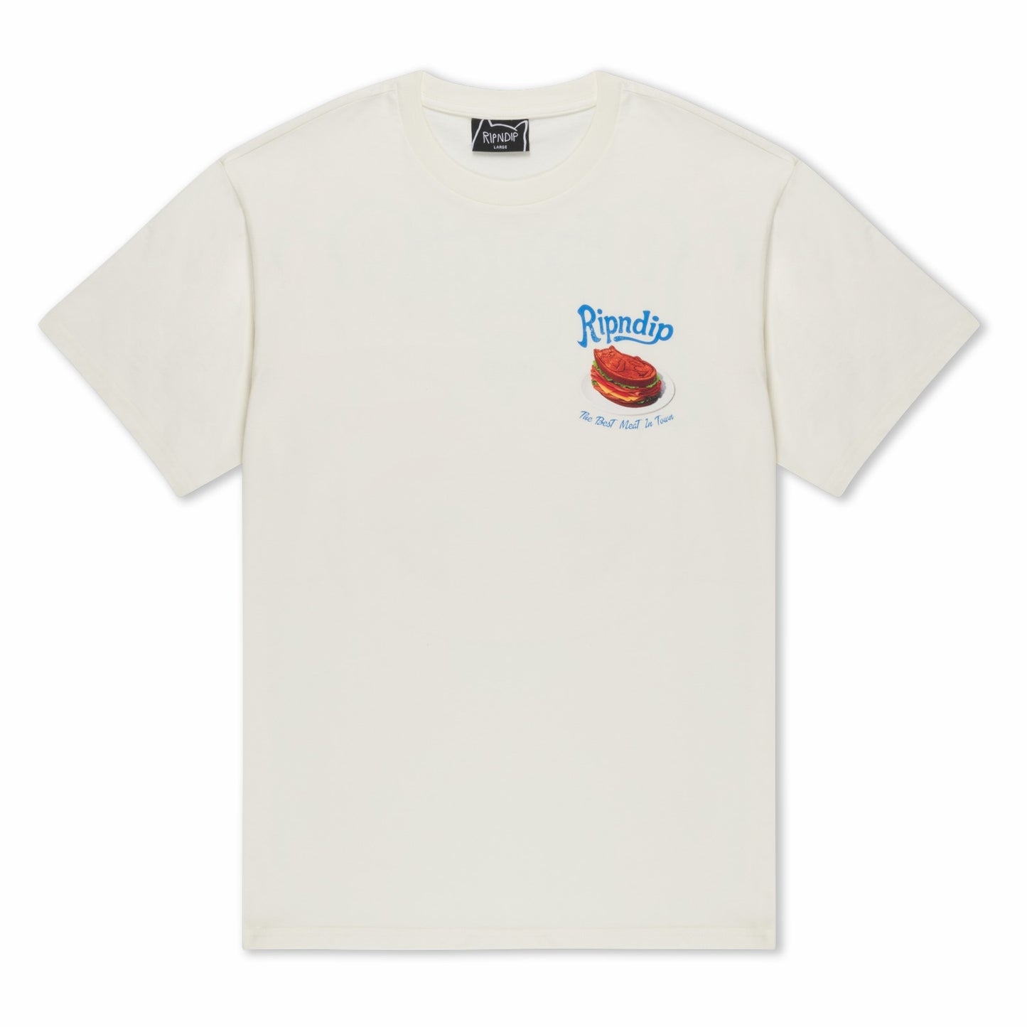 Best Meat Tee (Bone) - Ripndip