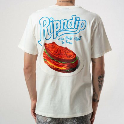 Best Meat Tee (Bone) - Ripndip