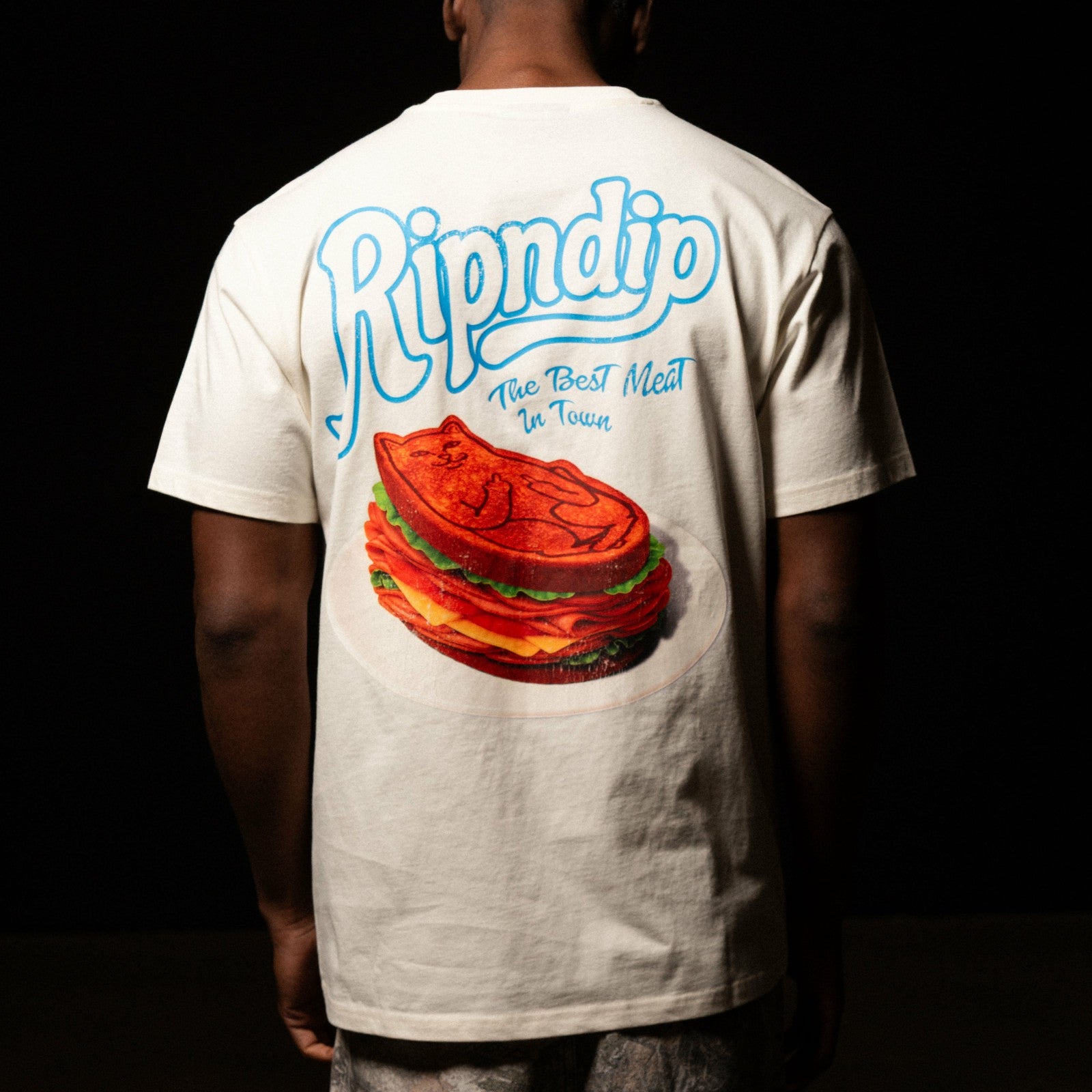 Best Meat Tee (Bone) - Ripndip
