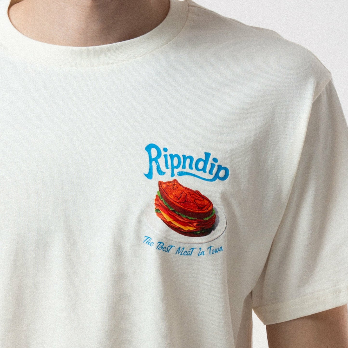 Best Meat Tee (Bone) - Ripndip