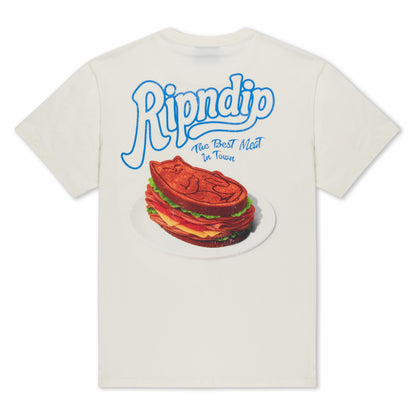 Best Meat Tee (Bone) - Ripndip