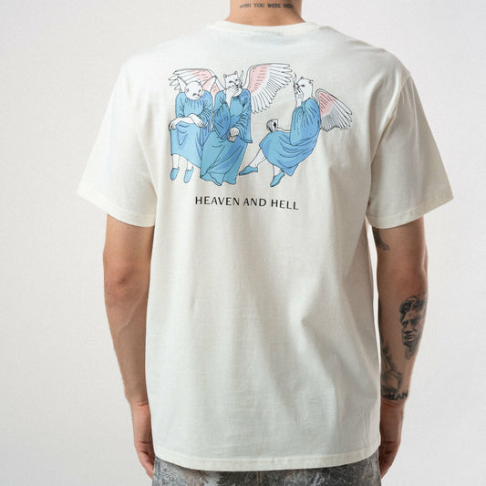 Heaven and Hell Tee (Bone) - Ripndip