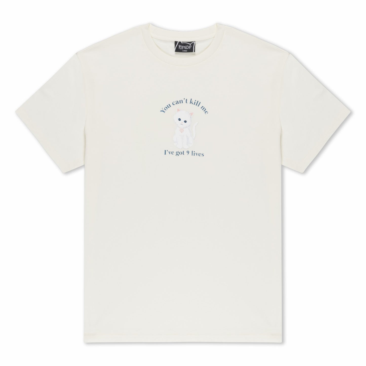 9 Lives Tee (Bone) - Ripndip