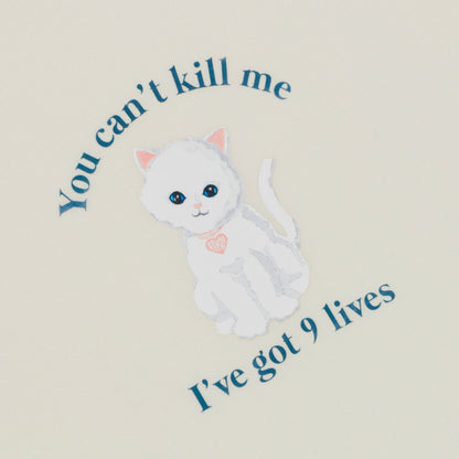 9 Lives Tee (Bone) - Ripndip