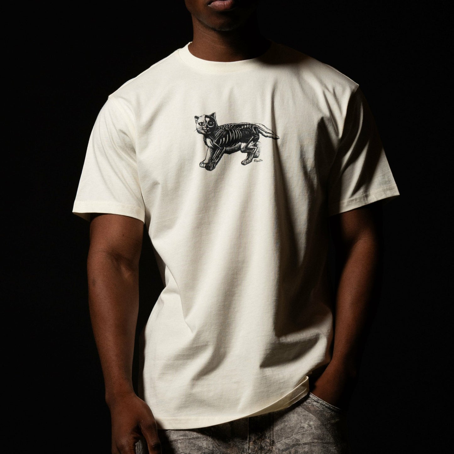 Inside Out Tee (Bone) - Ripndip