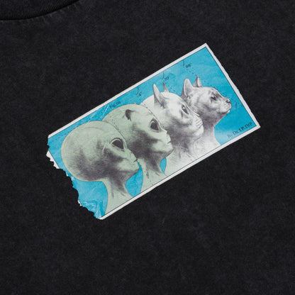 Nerm Geo Tee (Black Vintage Wash) - Ripndip