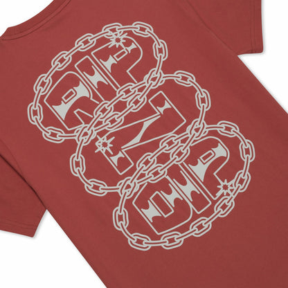 Linked Up Tee (Burnt Orange) - Ripndip
