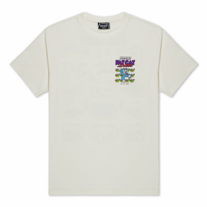 Fat Cat Tee (Bone) - Ripndip
