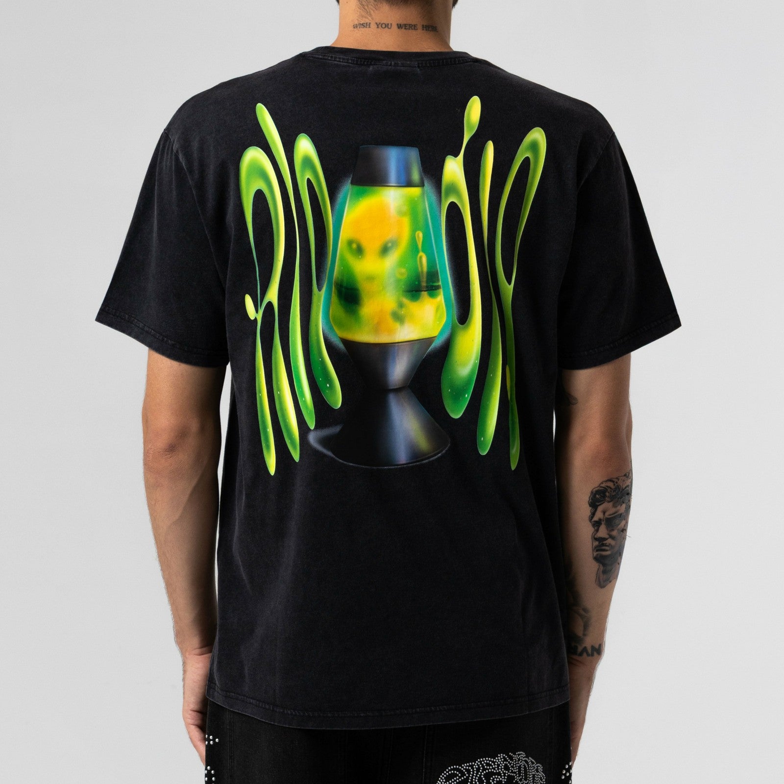 Lava Lamp Tee (Black Vintage Wash) - Ripndip