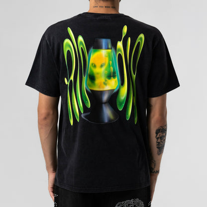 Lava Lamp Tee (Black Vintage Wash) - Ripndip