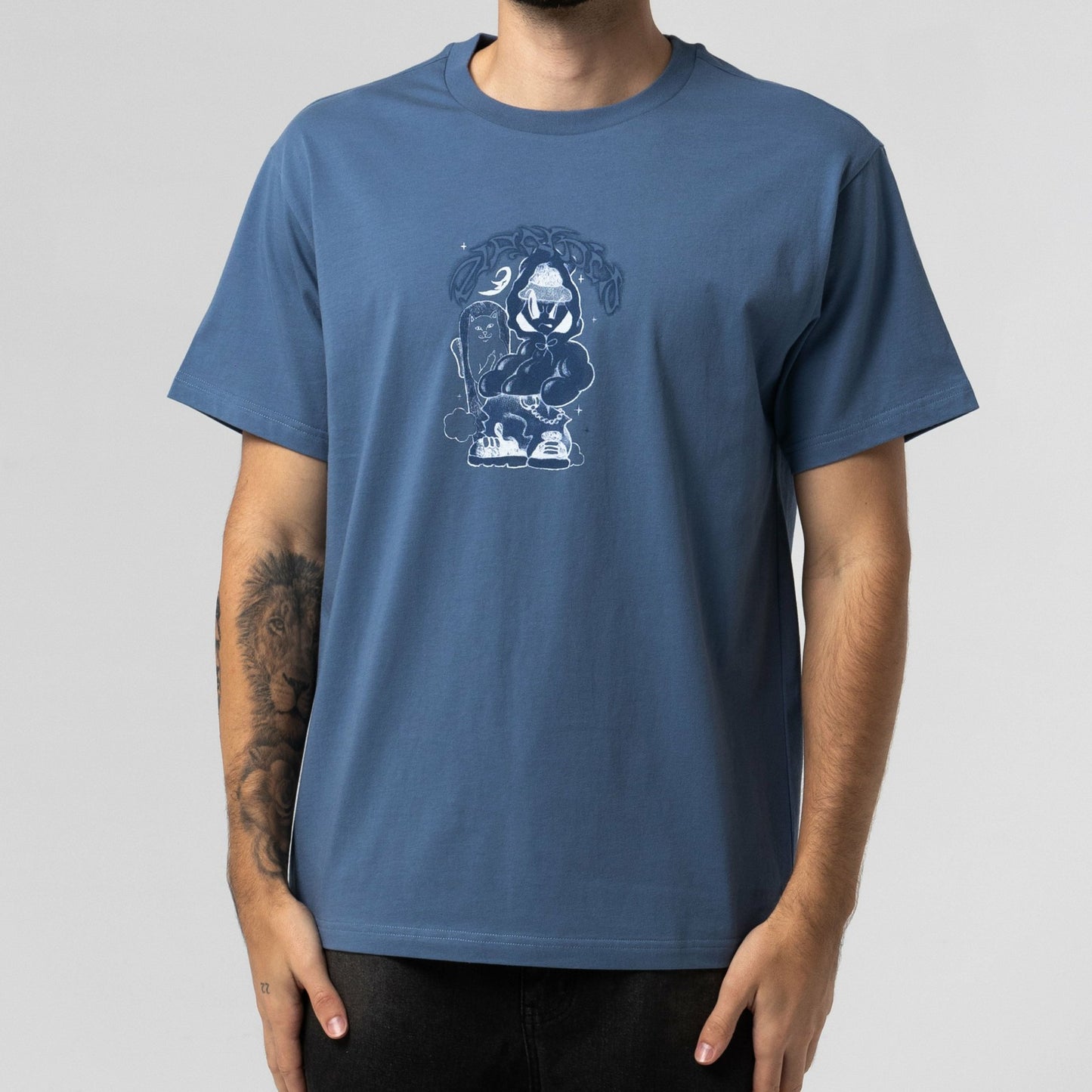 What? Tee (Blue) - Ripndip