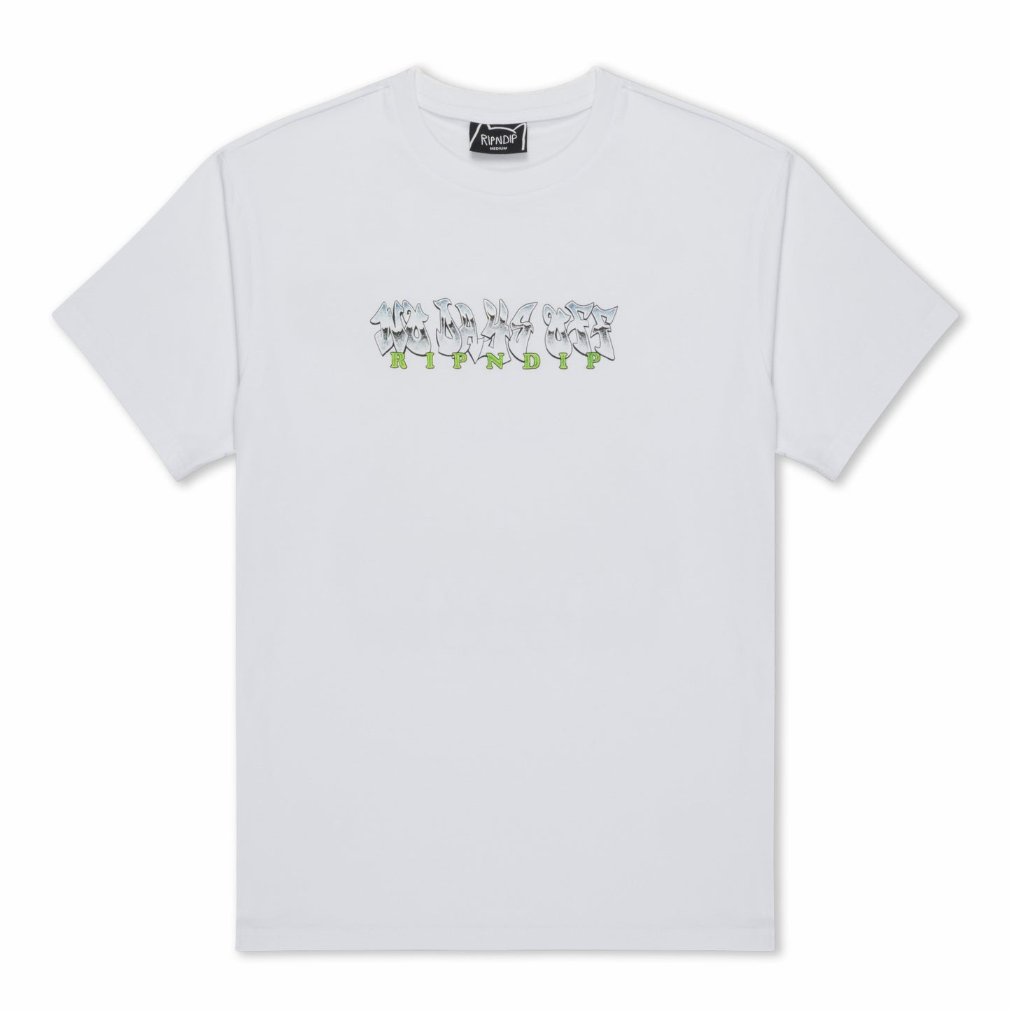Karate Kat Tee (White) - Ripndip