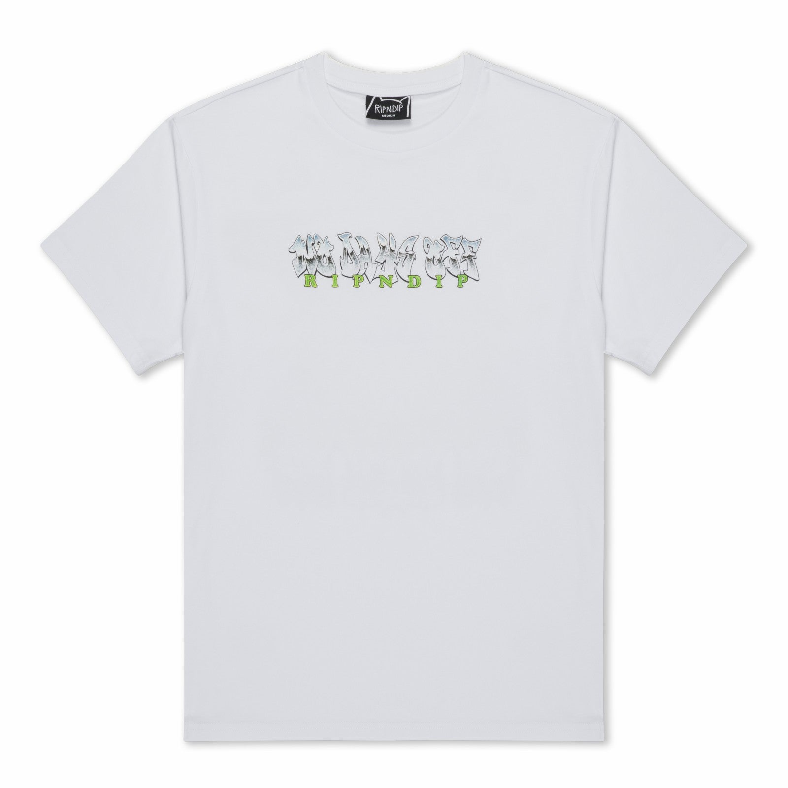 Karate Kat Tee (White) - Ripndip