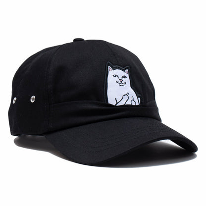 Lord Nermal 6 Panel Pocket Hat (Black) - Ripndip - Ripndip