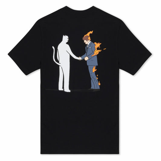 Burn Tee (Black) - Ripndip