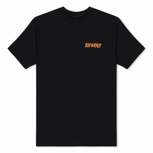 Burn Tee (Black) - Ripndip