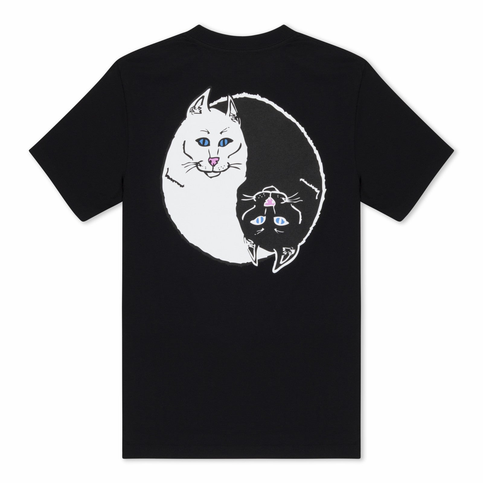 Nermal Ying Yang Tee (Black) - Ripndip
