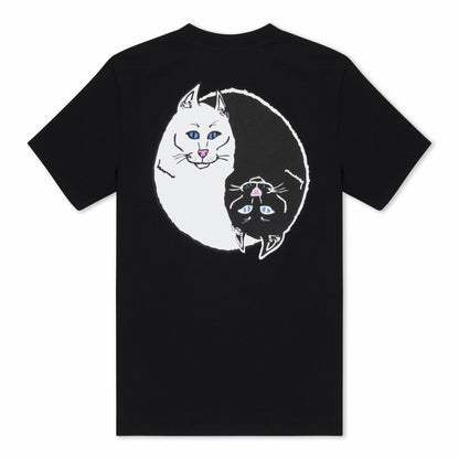 Nermal Ying Yang Tee (Black) - Ripndip