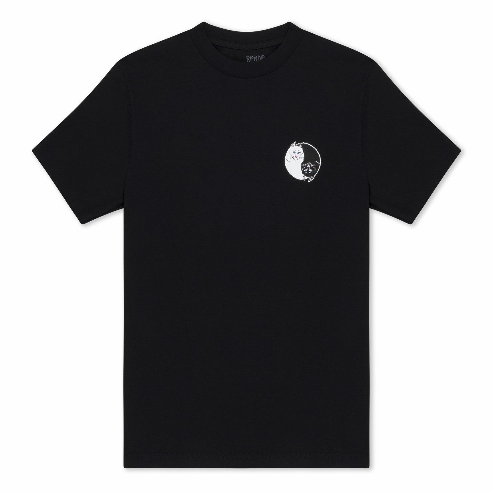 Nermal Ying Yang Tee (Black) - Ripndip