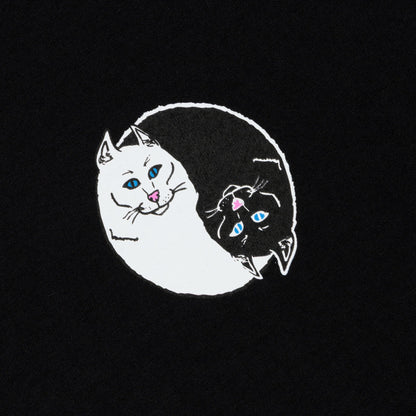 Nermal Ying Yang Tee (Black) - Ripndip