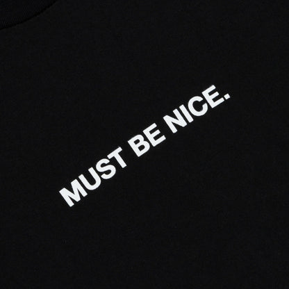 Must Be Nice Boobies Tee (Black) - Ripndip