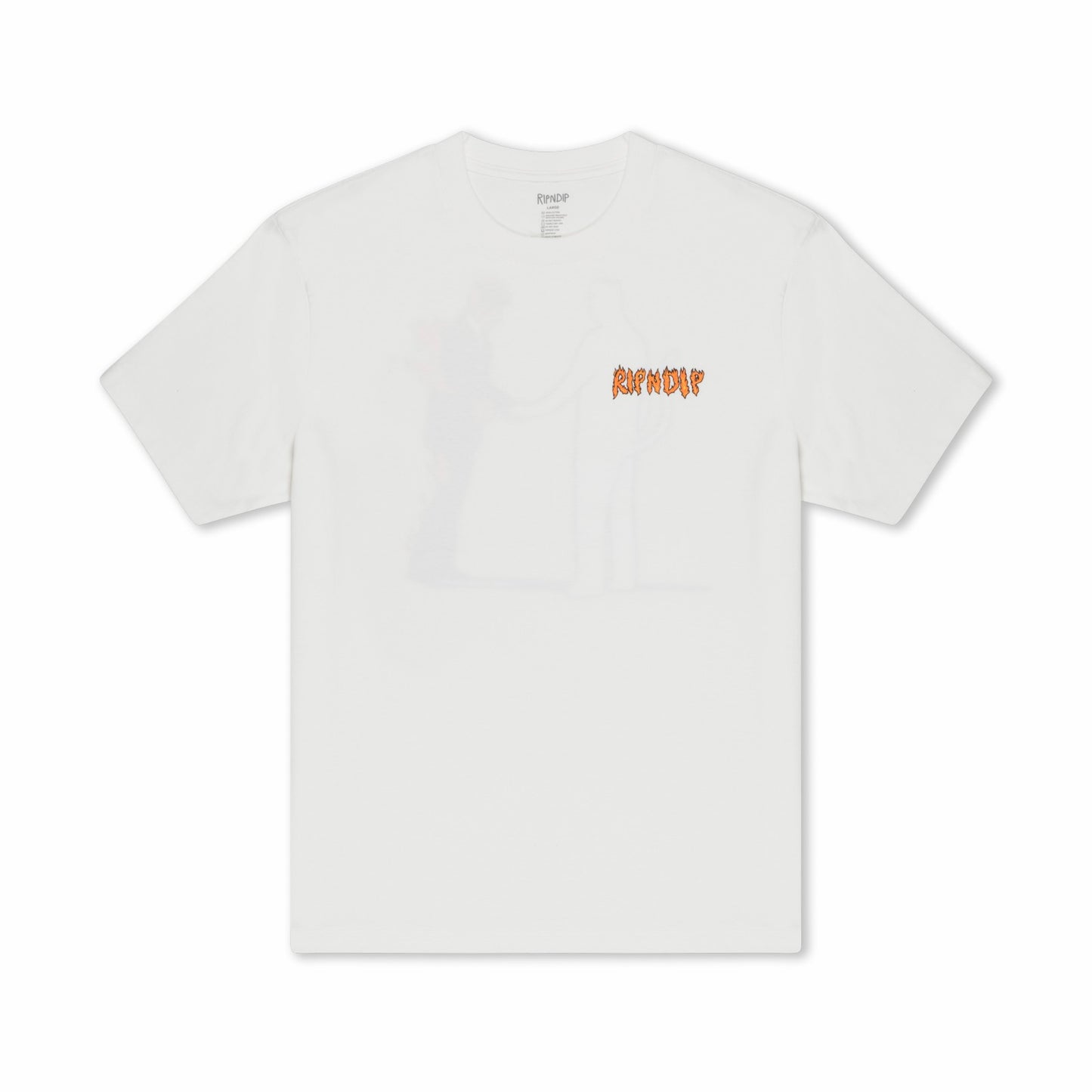 Burn Tee (Bone) - Ripndip
