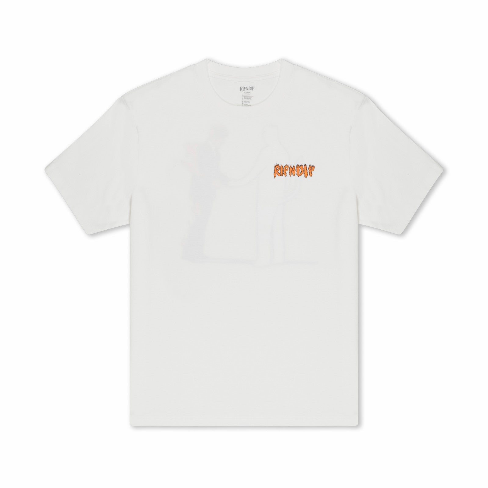 Burn Tee (Bone) - Ripndip