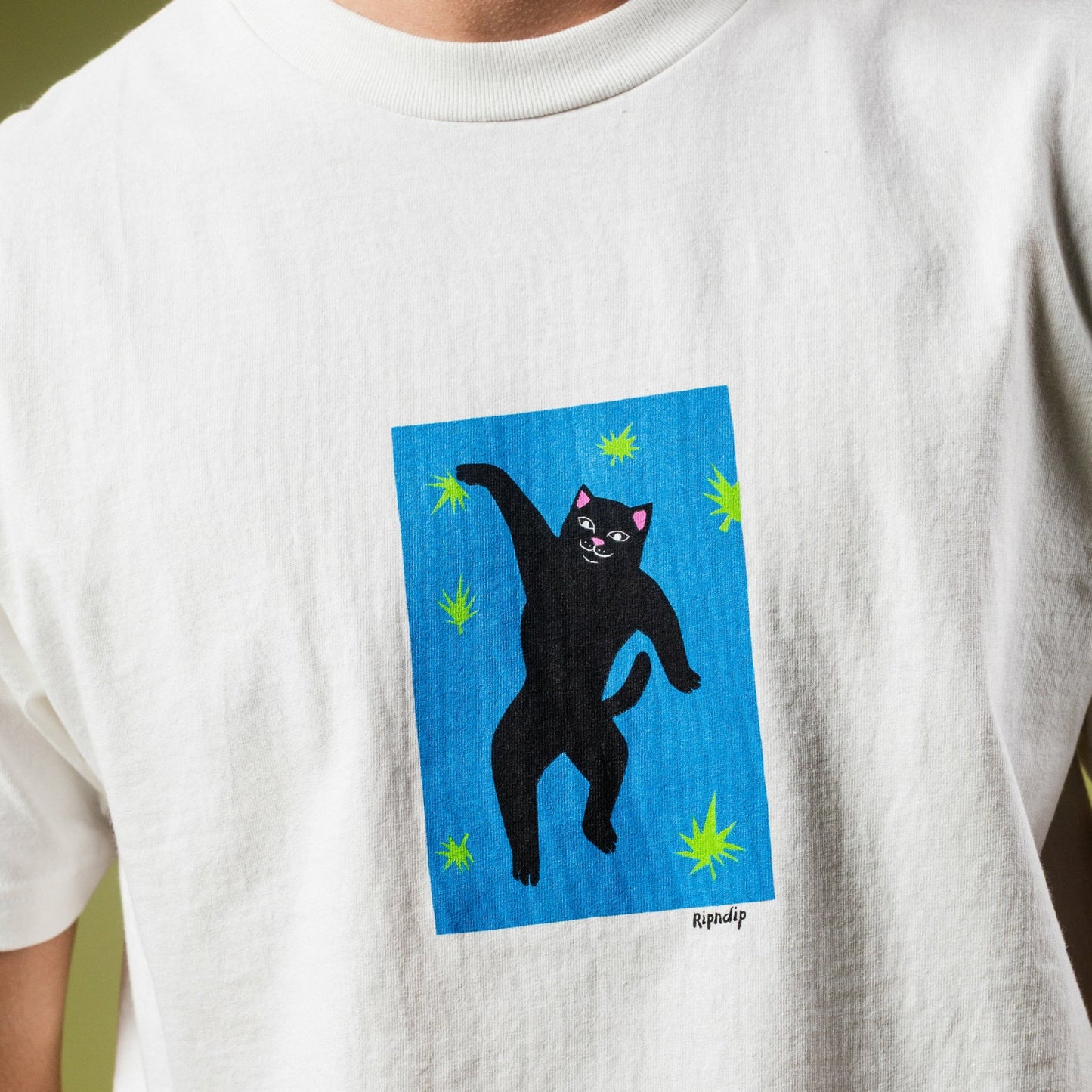 Dancing Jerm Tee (Bone) - Ripndip