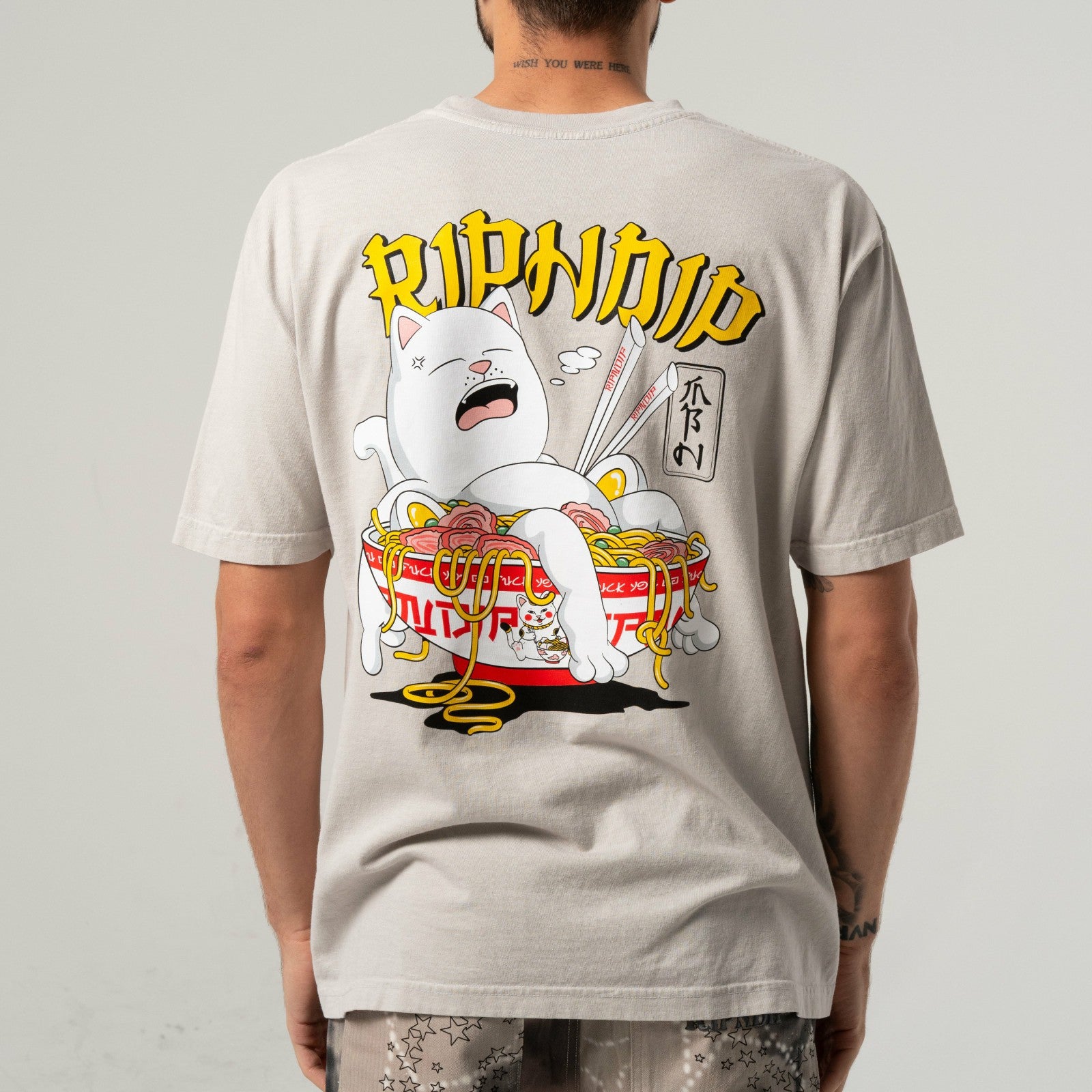 Noodle Nerm Tee (Sand) - Ripndip