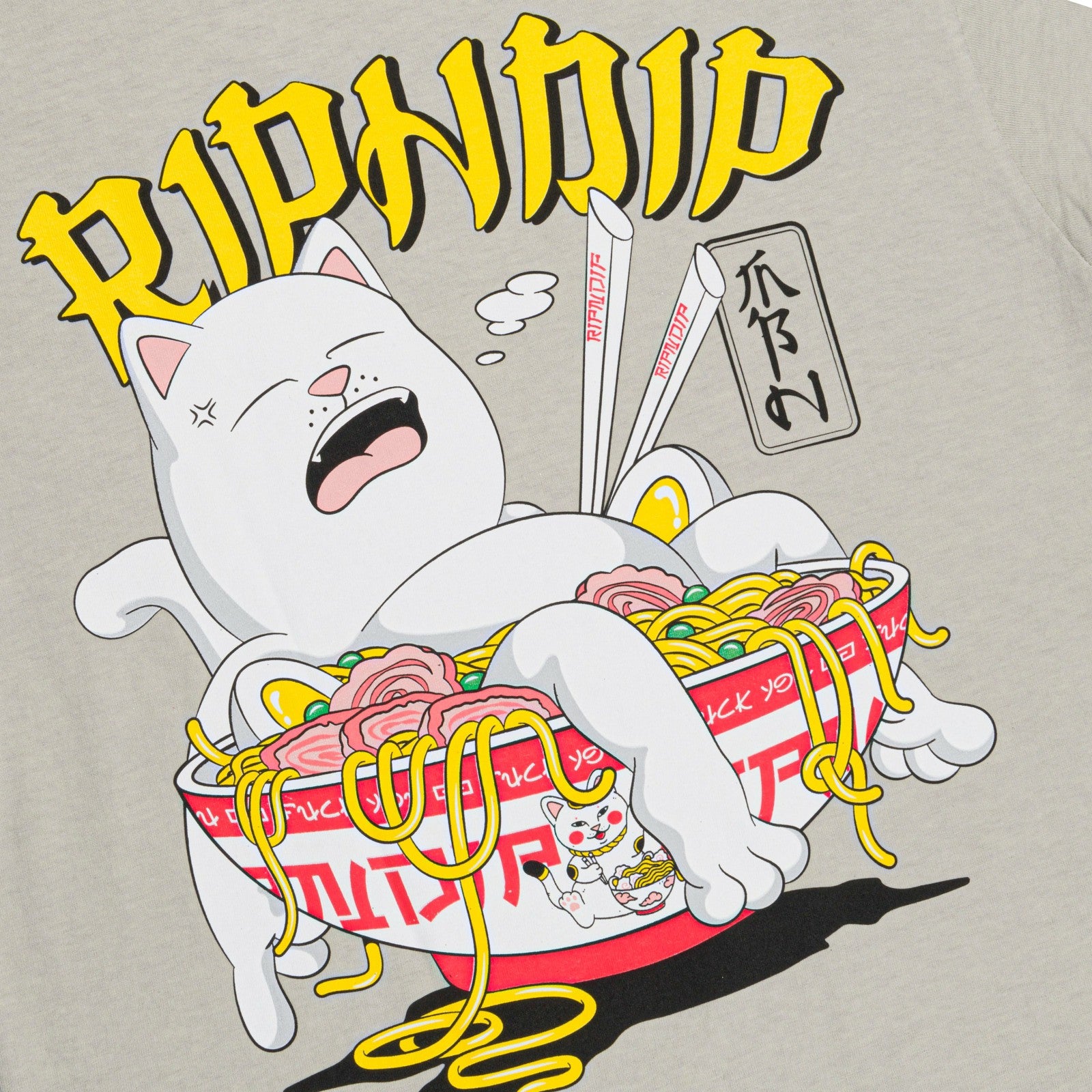Noodle Nerm Tee (Sand) - Ripndip