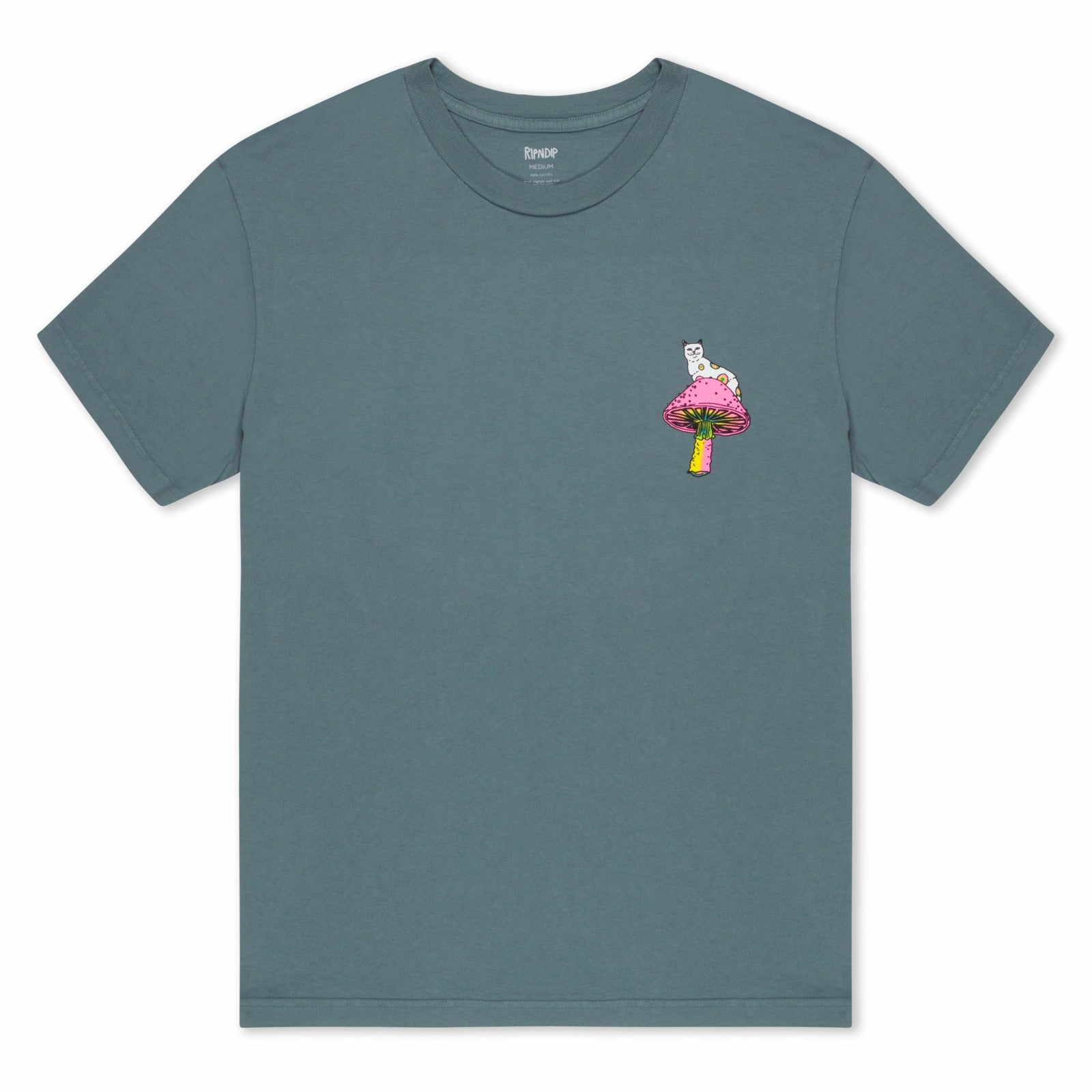 Psychedelic Tee (Light Charcoal) - Ripndip
