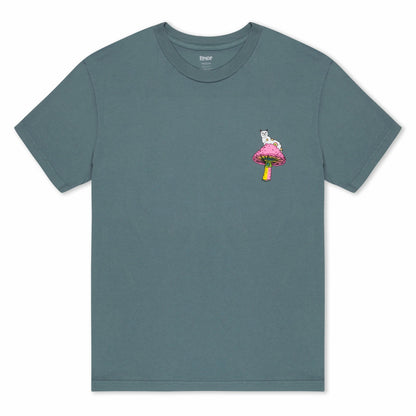 Psychedelic Tee (Light Charcoal) - Ripndip