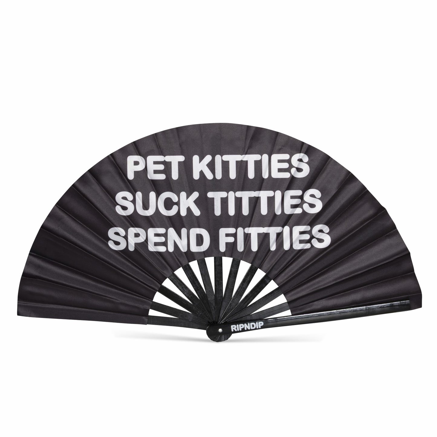 Pet Kitties Fan (Black) - Ripndip