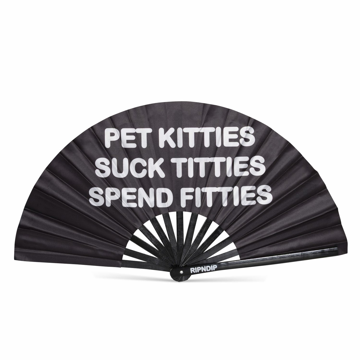 Pet Kitties Fan (Black) - Ripndip