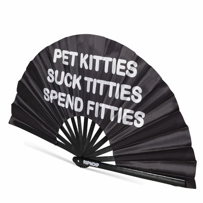 Pet Kitties Fan (Black) - Ripndip