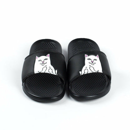 Ripndip - Lord Nermal Slides (Black) - Ripndip