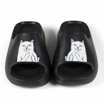 Lord Nermal Cloud Slides (Black) - Ripndip